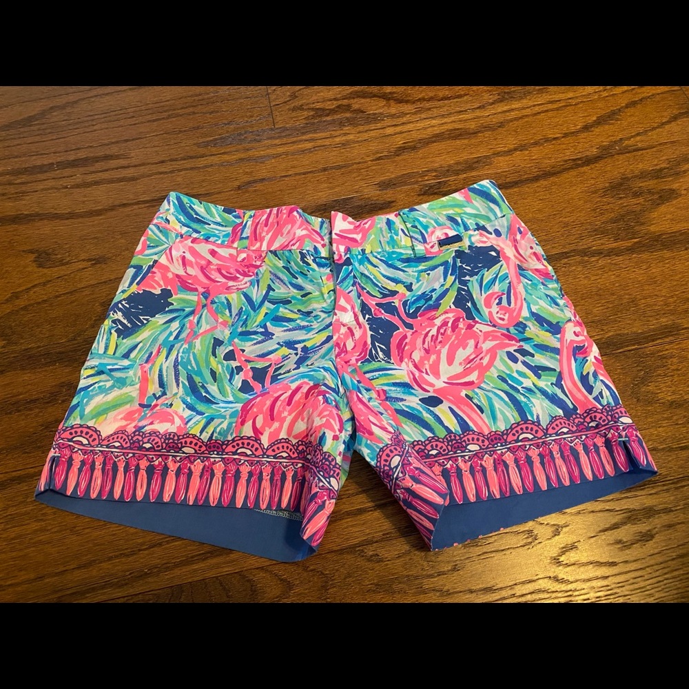 Lilly Pulitzer Callahan Shorts in Flamenco Beach.